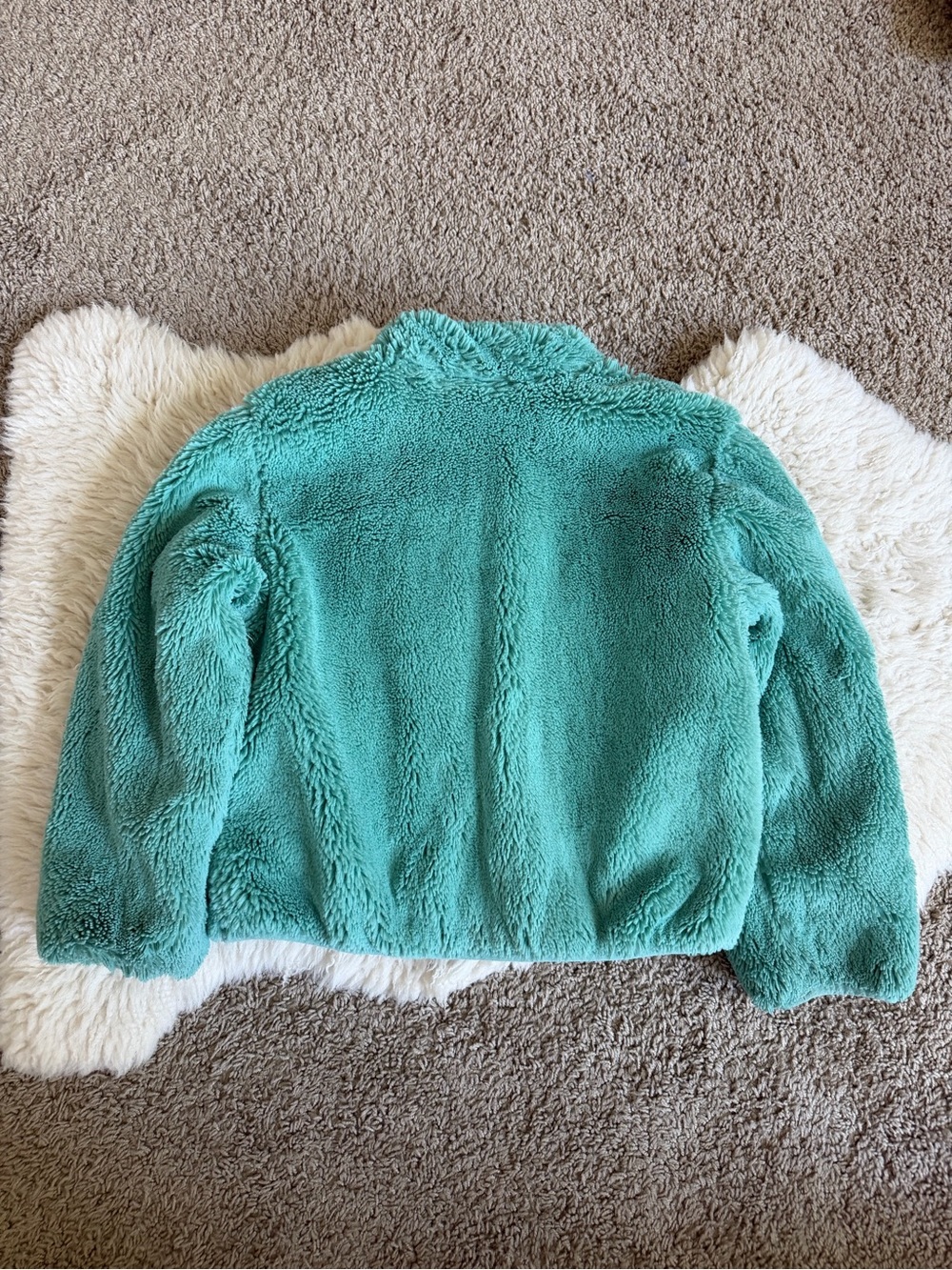 The North Face Reversible Girls' Shasta Winter Jacket | Teal | 7T - Picture 5 of 12